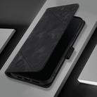 For Infinix Hot 9 / Hot 9 Pro Skin Feel Embossed Leather Phone Case(Black) - 3