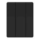 For iPad Pro 11 2024 Mutural Pinyue Series Smart Leather Tablet Case(Black) - 1