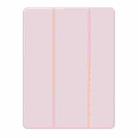 For iPad Pro 13 2024 Mutural Pinyue Series Smart Leather Tablet Case(Pink) - 1