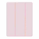 For iPad Air 11 2025 / 2024 Mutural Pinyue Series Smart Leather Tablet Case(Pink) - 1