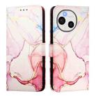 For Sharp Aquos Sense9 Plus PT003 Marble Pattern Flip Leather Phone Case(Rose Gold) - 2