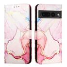 For Google Pixel 7 Pro PT003 Marble Pattern Flip Leather Phone Case(Rose Gold) - 2