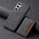 For Samsung Galaxy S24+ 5G Denior D13 Retro Texture Leather MagSafe Card Bag Phone Case(Black) - 2