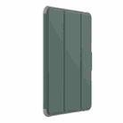 For iPad Air 11 2024 Mutural PC Hybrid TPU Leather Smart Tablet Case(Dark Green) - 1