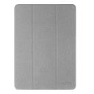 For iPad Pro 13 2024 Mutural YASHI Series Tablet Leather Smart Case(Grey) - 1