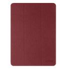 For iPad Air 11 2024 / Air 2022 10.9 Mutural YASHI Series Tablet Leather Smart Case(Red) - 1