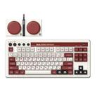 8Bitdo Retro Wireless Bluetooth Tri-Mode Mechanical Keyboard(Red) - 1