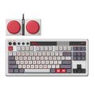 8Bitdo Retro Wireless Bluetooth Tri-Mode Mechanical Keyboard(Grey) - 1