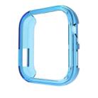 For Huawei Watch Fit3 Half Pack Hollow TPU Watch Protective Case(Blue) - 1