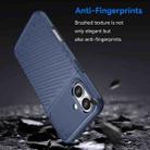 For iPhone 16 Plus Thunderbolt Shockproof Soft TPU Phone Case(Blue) - 3