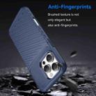 For iPhone 16 Pro Max Thunderbolt Shockproof Soft TPU Phone Case(Blue) - 3