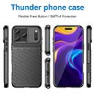 For iPhone 17 Pro Max Thunderbolt Shockproof Soft TPU Phone Case(Black) - 2