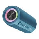 Zealot S51 Pro Shocking Bass Bluetooth Speaker with Colorful Light(Blue) - 2