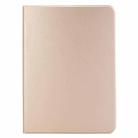 For iPad Pro 13 2024 Stretch Voltage Plain Leather Smart Tablet Case(Gold) - 2