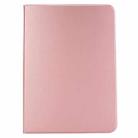 For iPad Pro 13 2024 Stretch Voltage Plain Leather Smart Tablet Case(Rose Gold) - 2