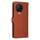 For Infinix Note 12 2023 Multifunctional Horizontal Flip Leather Phone Case with Three Card Slot(Brown) - 3