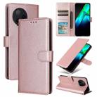 For Infinix Note 12 2023 Multifunctional Horizontal Flip Leather Phone Case with Three Card Slot(Rose Gold) - 1