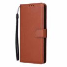 For Infinix Note 12 Pro 5G Multifunctional Horizontal Flip Leather Phone Case with Three Card Slot(Brown) - 2