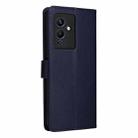 For Infinix Note 12 Pro 5G Multifunctional Horizontal Flip Leather Phone Case with Three Card Slot(Navy Blue) - 3