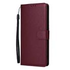 For Infinix Note 12 Pro 5G Multifunctional Horizontal Flip Leather Phone Case with Three Card Slot(Wine Red) - 2