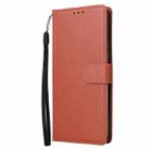 For Infinix Hot 20 Play Multifunctional Horizontal Flip Leather Phone Case with Three Card Slot(Brown) - 2