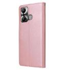 For Infinix Hot 20 Play Multifunctional Horizontal Flip Leather Phone Case with Three Card Slot(Rose Gold) - 3