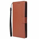 For Infinix Hot 50 5G Multifunctional Horizontal Flip Leather Phone Case with Three Card Slot(Brown) - 2