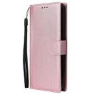 For Infinix Hot 50 5G Multifunctional Horizontal Flip Leather Phone Case with Three Card Slot(Rose Gold) - 2