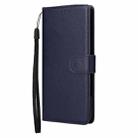 For vivo Y17s 4G Multifunctional Horizontal Flip Leather Phone Case with Three Card Slot(Navy Blue) - 2