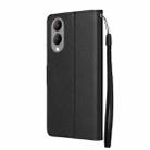 For vivo Y17s 4G Multifunctional Horizontal Flip Leather Phone Case with Three Card Slot(Black) - 3