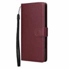 For vivo Y17s 4G Multifunctional Horizontal Flip Leather Phone Case with Three Card Slot(Wine Red) - 2