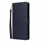 For vivo Y22s 4G / Y22 4G 2022 Multifunctional Horizontal Flip Leather Phone Case with Three Card Slot(Navy Blue) - 2