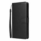 For vivo Y22s 4G / Y22 4G 2022 Multifunctional Horizontal Flip Leather Phone Case with Three Card Slot(Black) - 2