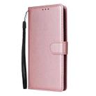 For vivo Y36 4G Global / Y78 Multifunctional Horizontal Flip Leather Phone Case with Three Card Slot(Rose Gold) - 2