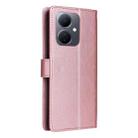 For vivo Y36 4G Global / Y78 Multifunctional Horizontal Flip Leather Phone Case with Three Card Slot(Rose Gold) - 3