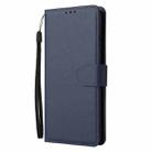 For vivo Y72 5G 3-Card Slots Multifunctional Leather Phone Case(Navy Blue) - 2