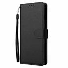 For vivo Y72 5G 3-Card Slots Multifunctional Leather Phone Case(Black) - 2