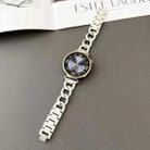 18mm Denim Chain Metal Watch Band(Starlight) - 2