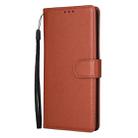 For OPPO Reno11 Pro 5G Global Multifunctional Horizontal Flip Leather Phone Case with Three Card Slot(Brown) - 2