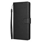 For OPPO Reno11 Pro 5G Global Multifunctional Horizontal Flip Leather Phone Case with Three Card Slot(Black) - 2