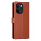 For OPPO Reno9 /9 Pro 5G 3-Card Slots Multifunctional Leather Phone Case(Brown) - 3