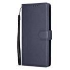 For OPPO Reno9 /9 Pro 5G Multifunctional Horizontal Flip Leather Phone Case with Three Card Slot(Navy Blue) - 2