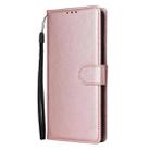 For OPPO Reno12 Pro 5G Global 3-Card Slots Multifunctional Leather Phone Case(Rose Gold) - 2