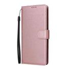 For OPPO A3 Pro 5G Global 3-Card Slots Multifunctional Leather Phone Case(Rose Gold) - 2