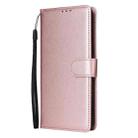 For OPPO Reno12 F 4G / 5G 3-Card Slots Multifunctional Leather Phone Case(Rose Gold) - 2