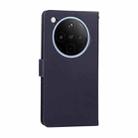 For OPPO Find X8 3-Card Slots Multifunctional Leather Phone Case(Navy Blue) - 3