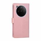 For OPPO Find X8 3-Card Slots Multifunctional Leather Phone Case(Rose Gold) - 3