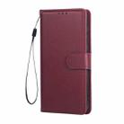 For OPPO Find X8 3-Card Slots Multifunctional Leather Phone Case(Wine Red) - 2