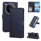 For OPPO Find X8 Pro 3-Card Slots Multifunctional Leather Phone Case(Navy Blue) - 1