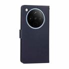 For OPPO Find X8 Pro 3-Card Slots Multifunctional Leather Phone Case(Navy Blue) - 3